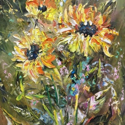 Painting for sale online - Through the sun