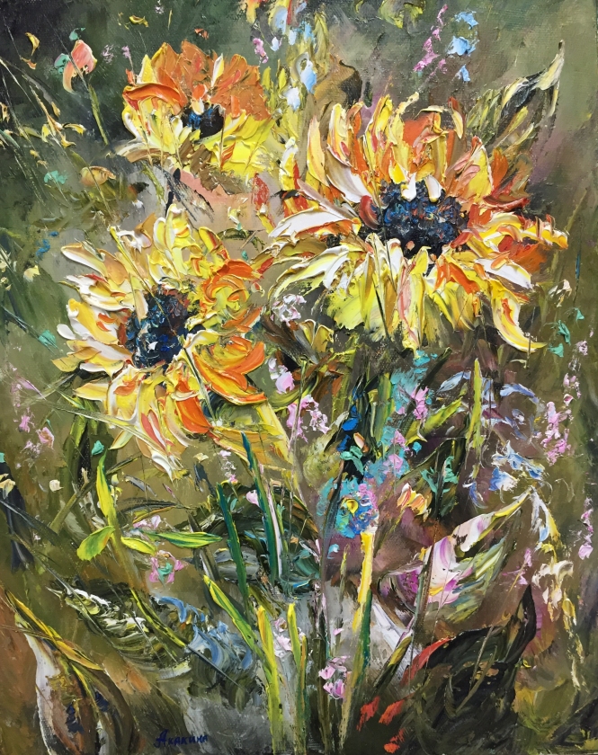 Painting for sale online - Through the sun