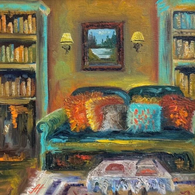 Painting for sale online - Sweet home