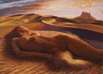 Painting for sale online - Evening heat
