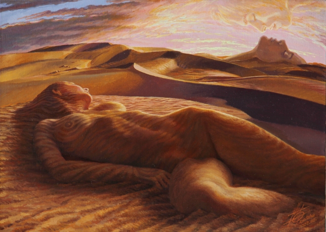 Painting for sale online - Evening heat