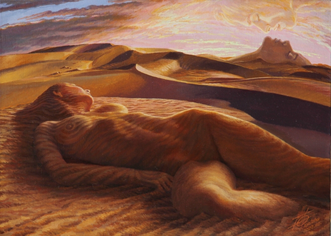 Painting for sale online - Evening heat