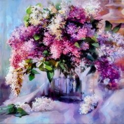 Painting for sale online - Lilac