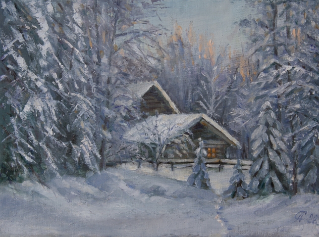 Painting for sale online - Winter's Tale