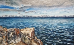 Painting for sale online - Spring Baikal