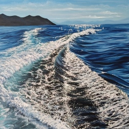 Painting for sale online - Scattering of Baikal stars