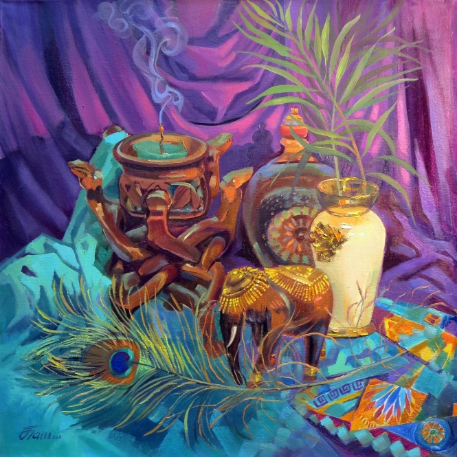 Painting for sale online - From distant wanderings...