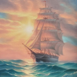 Painting for sale online - Sailboat