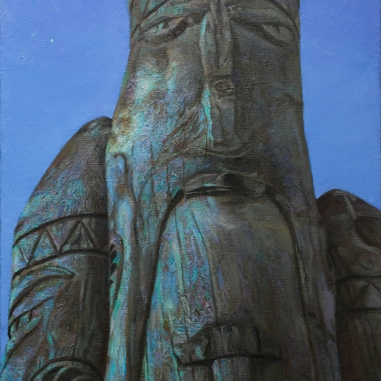 Painting for sale online - On the temple