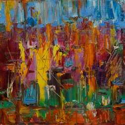 Painting for sale online - Abstract Expression of Color Energy