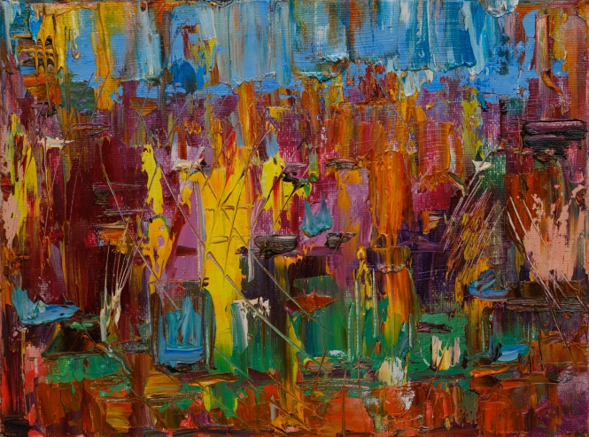 Painting for sale online - Abstract Expression of Color Energy