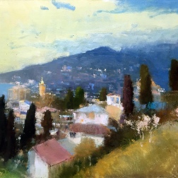 Painting for sale online - Yalta in March