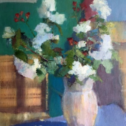 Painting for sale online - Bouquet of jasmine