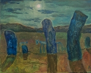 Painting for sale online - Menhirs