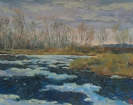 Painting for sale online - Siberian spring