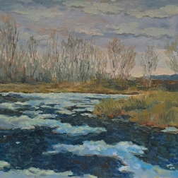 Painting for sale online - Siberian spring