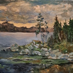 Painting for sale online - Taiga