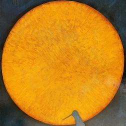 Painting for sale online - Moon and blue sky