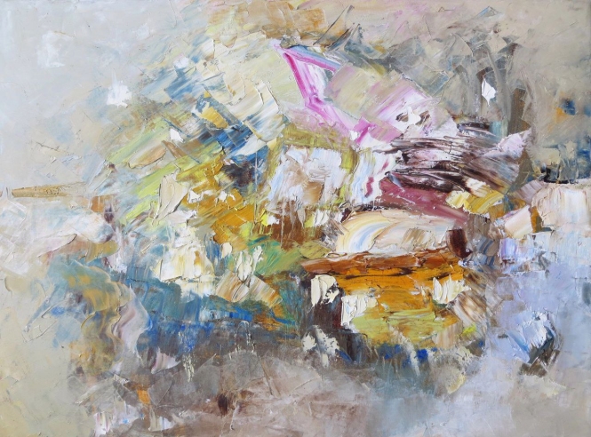 Painting for sale online - street glow