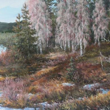 Painting for sale online - Thawed patches