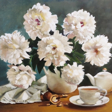 Painting for sale online - Peonies