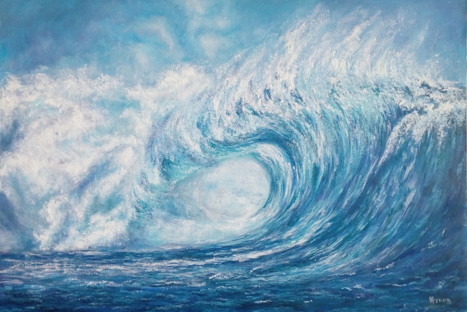 Painting for sale online - Wave