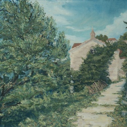 Painting for sale online - Mountain Stoliv, Montenegro