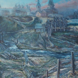 Painting for sale online - Nenoksa, Arkhangelsk region