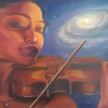 Painting for sale online - The Birth of a galaxy