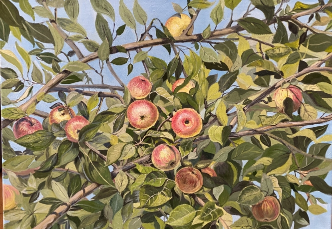 Painting for sale online - Apple Savior
