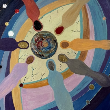 Painting for sale online - Unity of the Earth