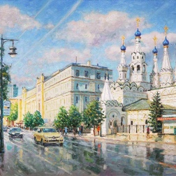 Painting for sale online - My Moscow is a beauty!