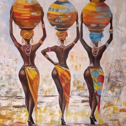 Painting for sale online - African motives