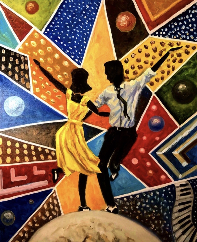 Painting for sale online - La la land