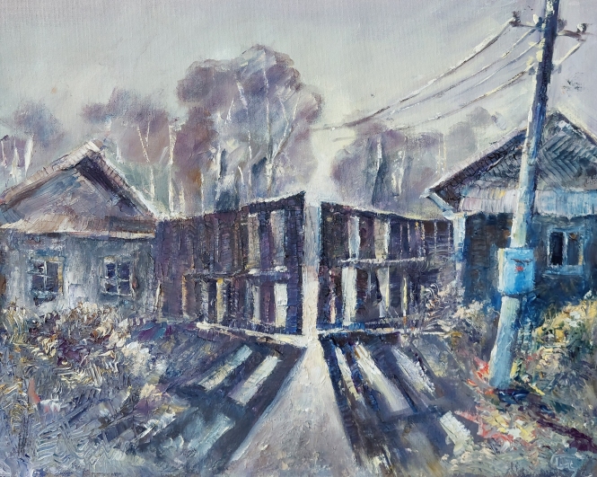 Painting for sale online - Gates