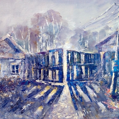 Painting for sale online - Ворота