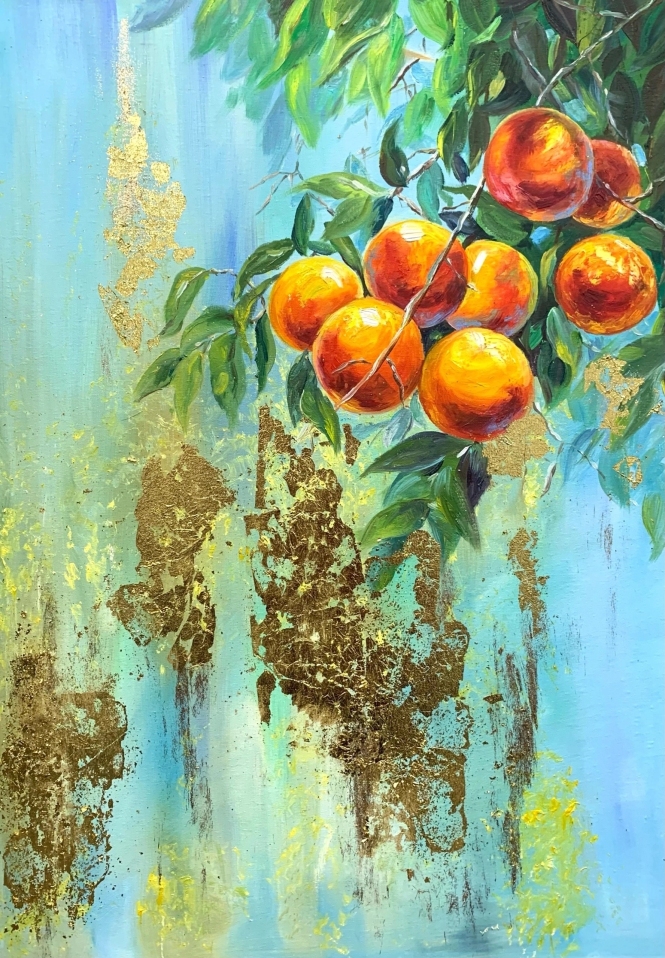 Painting for sale online - Oranges