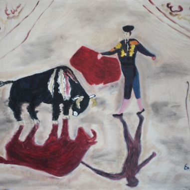Painting for sale online - Corrida
