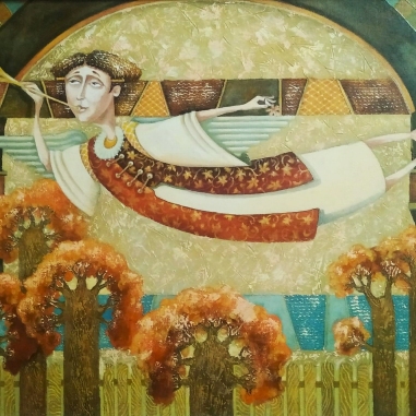 Painting for sale online - AUTUMN ANGEL