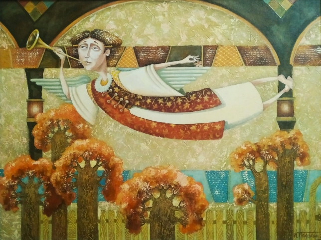 Painting for sale online - AUTUMN ANGEL