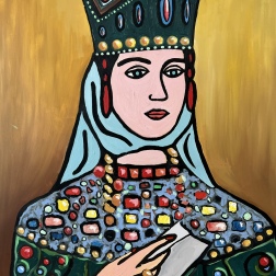 Painting for sale online - Queen Tamara