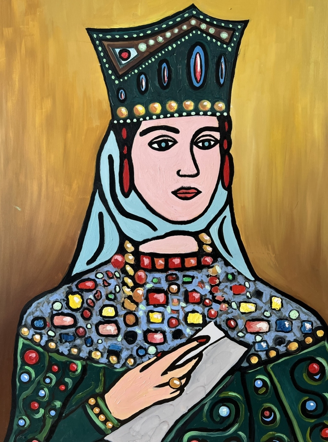 Painting for sale online - Queen Tamara