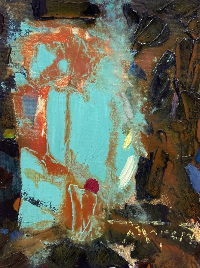 Painting for sale online - Aquamarine for you