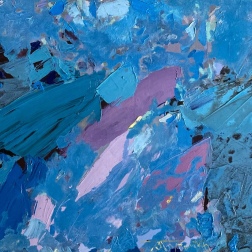 Painting for sale online - Mood of the color tourmaline