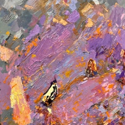 Painting for sale online - Powdery Rose
