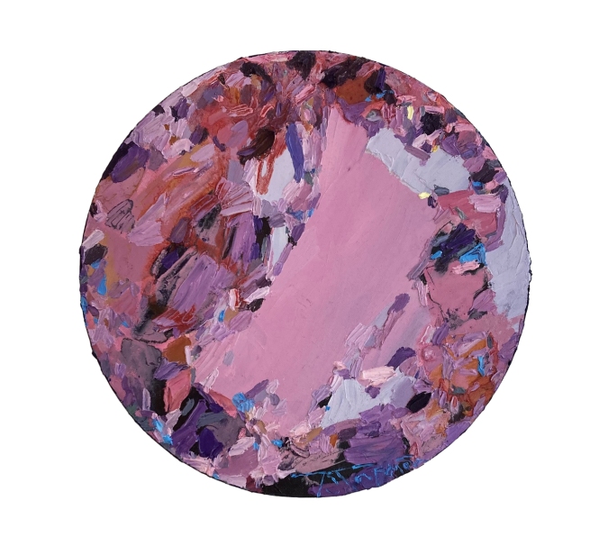 Painting for sale online - Pink Moon