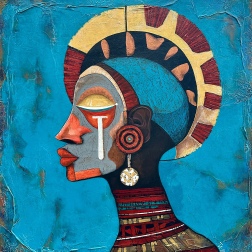 Painting for sale online - Zullu Girl