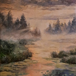 Painting for sale online - Morning coolness