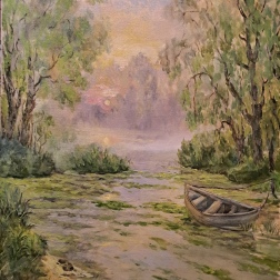 Painting for sale online - Foggy morning