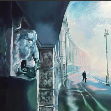 Painting for sale online - Faces of the City -2